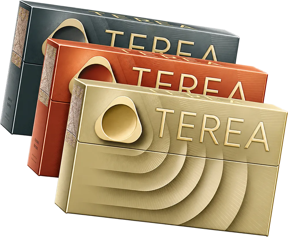 Drei Packungen TEREA